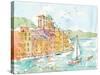 Portofino II-Anne Tavoletti-Stretched Canvas