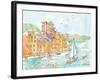 Portofino II-Anne Tavoletti-Framed Premium Giclee Print