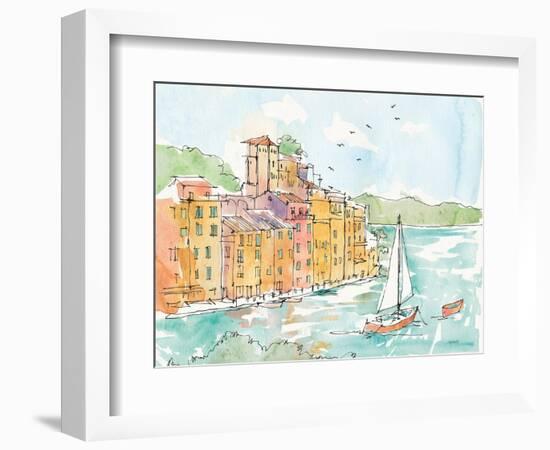 Portofino II-Anne Tavoletti-Framed Premium Giclee Print