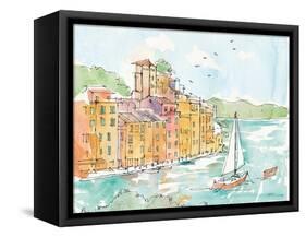 Portofino II-Anne Tavoletti-Framed Stretched Canvas