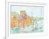 Portofino II-Anne Tavoletti-Framed Art Print