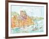 Portofino II-Anne Tavoletti-Framed Art Print