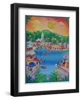 Portofino, Italy, 2012-Herbert Hofer-Framed Giclee Print