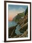 Portofino, Italy. Gola Dell' Inferno. Postcard Sent in 1913-Italian Photographer-Framed Giclee Print