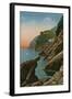 Portofino, Italy. Gola Dell' Inferno. Postcard Sent in 1913-Italian Photographer-Framed Premium Giclee Print