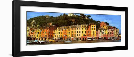 Portofino - Italy-John Lawrence-Framed Art Print