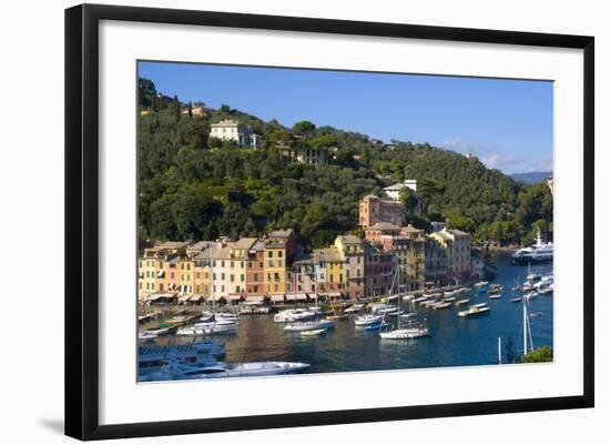 Portofino Italy-Charles Bowman-Framed Photographic Print