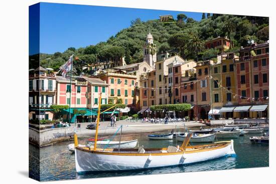 Portofino, Liguria, Italy, Mediterranean, Europe-Peter Groenendijk-Stretched Canvas