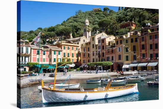 Portofino, Liguria, Italy, Mediterranean, Europe-Peter Groenendijk-Stretched Canvas