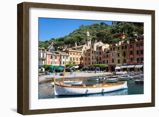 Portofino, Liguria, Italy, Mediterranean, Europe-Peter Groenendijk-Framed Photographic Print