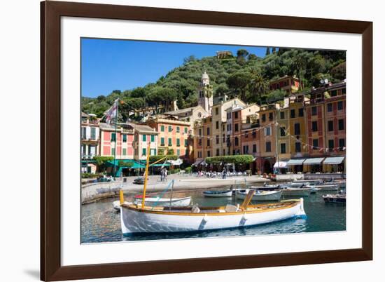 Portofino, Liguria, Italy, Mediterranean, Europe-Peter Groenendijk-Framed Photographic Print