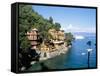 Portofino, Liguria, Italy, Mediterranean-Oliviero Olivieri-Framed Stretched Canvas