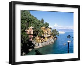 Portofino, Liguria, Italy, Mediterranean-Oliviero Olivieri-Framed Photographic Print