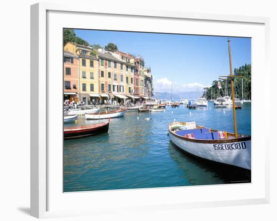 Portofino, Liguria, Italy, Mediterranean-Oliviero Olivieri-Framed Photographic Print