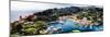 Portofino Panorama, Liguria, Italy-George Oze-Mounted Photographic Print