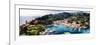 Portofino Panorama, Liguria, Italy-George Oze-Framed Photographic Print