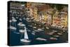 Portofino, Riviera Di Levante, Liguria, Italy, Europe-Charles Bowman-Stretched Canvas