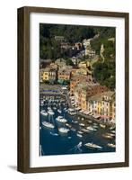 Portofino, Riviera Di Levante, Liguria, Italy, Europe-Charles Bowman-Framed Photographic Print