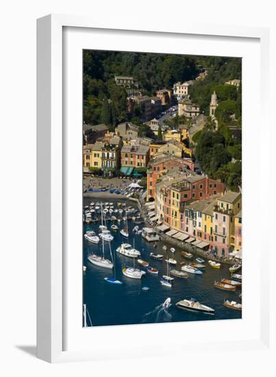 Portofino, Riviera Di Levante, Liguria, Italy, Europe-Charles Bowman-Framed Photographic Print