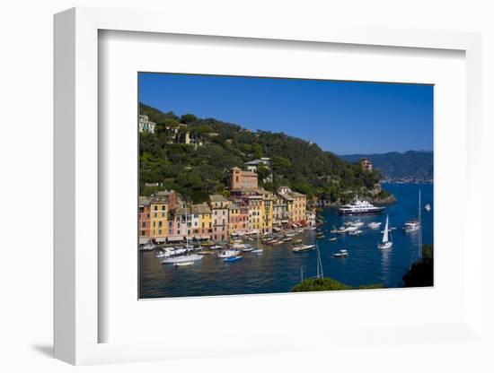 Portofino, Riviera Di Levante, Liguria, Italy, Europe-Charles Bowman-Framed Photographic Print