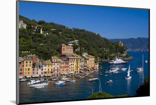 Portofino, Riviera Di Levante, Liguria, Italy, Europe-Charles Bowman-Mounted Photographic Print