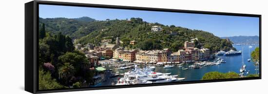 Portofino, Riviera Di Levante, Liguria, Italy-Jon Arnold-Framed Stretched Canvas