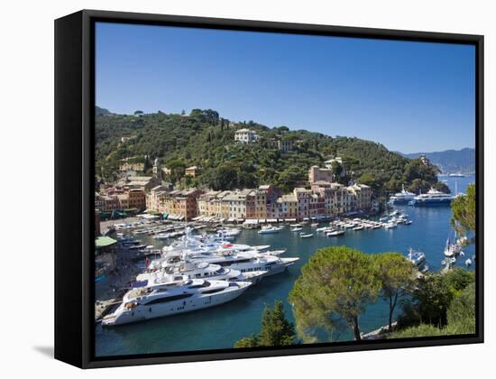 Portofino, Riviera Di Levante, Liguria, Italy-Jon Arnold-Framed Stretched Canvas