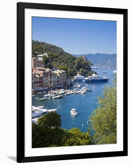 Portofino, Riviera Di Levante, Liguria, Italy-Jon Arnold-Framed Photographic Print