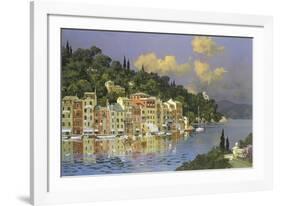 Portofino Sunlight-Lucio Sollazzi-Framed Giclee Print