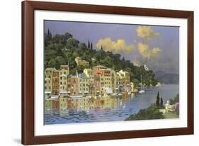 Portofino Sunlight-Lucio Sollazzi-Framed Giclee Print