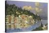 Portofino Sunlight-Lucio Sollazzi-Stretched Canvas