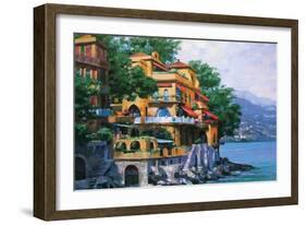 Portofino Villa-Howard Behrens-Framed Art Print