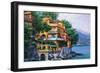 Portofino Villa-Howard Behrens-Framed Art Print