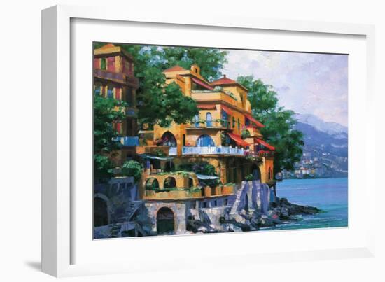 Portofino Villa-Howard Behrens-Framed Art Print