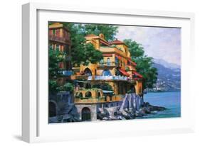 Portofino Villa-Howard Behrens-Framed Art Print