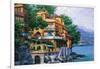 Portofino Villa-Howard Behrens-Framed Art Print