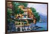 Portofino Villa-Howard Behrens-Framed Art Print