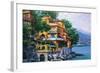 Portofino Villa-Howard Behrens-Framed Art Print