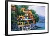 Portofino Villa-Howard Behrens-Framed Art Print