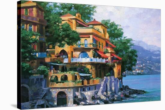 Portofino Villa-Howard Behrens-Stretched Canvas