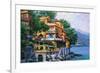 Portofino Villa-Howard Behrens-Framed Art Print