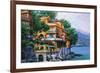 Portofino Villa-Howard Behrens-Framed Art Print