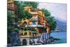 Portofino Villa-Howard Behrens-Mounted Art Print