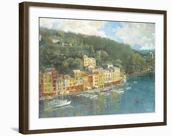 Portofino-Longo-Framed Giclee Print