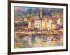 Portofino-Luigi Florio-Framed Art Print