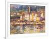 Portofino-Luigi Florio-Framed Art Print