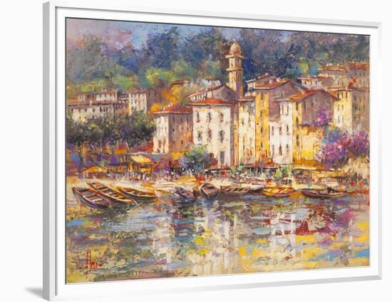 Portofino-Luigi Florio-Framed Art Print