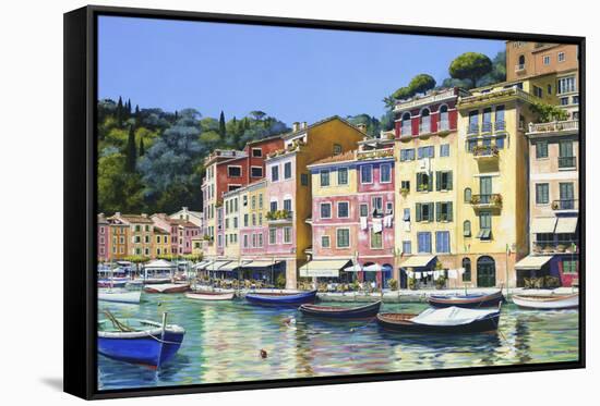 Portofino-Michael Swanson-Framed Stretched Canvas