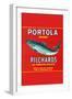 Portola Brand Pilchards-null-Framed Art Print