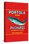 Portola Brand Pilchards-null-Stretched Canvas